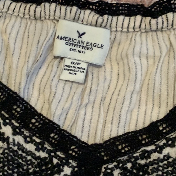 American Eagle Flowy Boho Tank Top - Picture 3 of 4